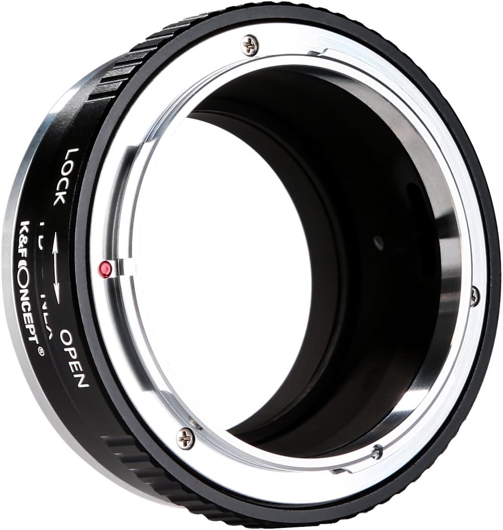 K&amp;F Concept® FD-NEX II Kupfer-Bajonett Objektivadapter,Adapter Ring,Canon FD Adapter,Objektiv Adapte
