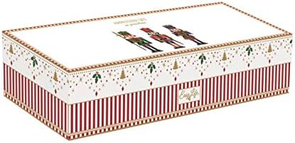 Easy Life Servierplatte Nutcracker Nussknacker mit 3 Schalen 34x12cm in GB