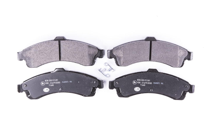 HELLA PAGID 8DB 355 012-811 Bremsbelagsatz - T1645 - Dicke/Stärke: 16.8mm - mit akustischer Verschle