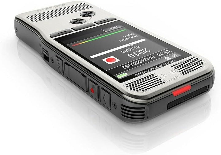 Philips DPM6000 Digitales Diktiergerät Aufnahmegerät, alte Software Version 04/17, alte Software Ver