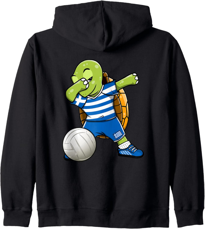 Trikot, griechische Flagge Kapuzenjacke