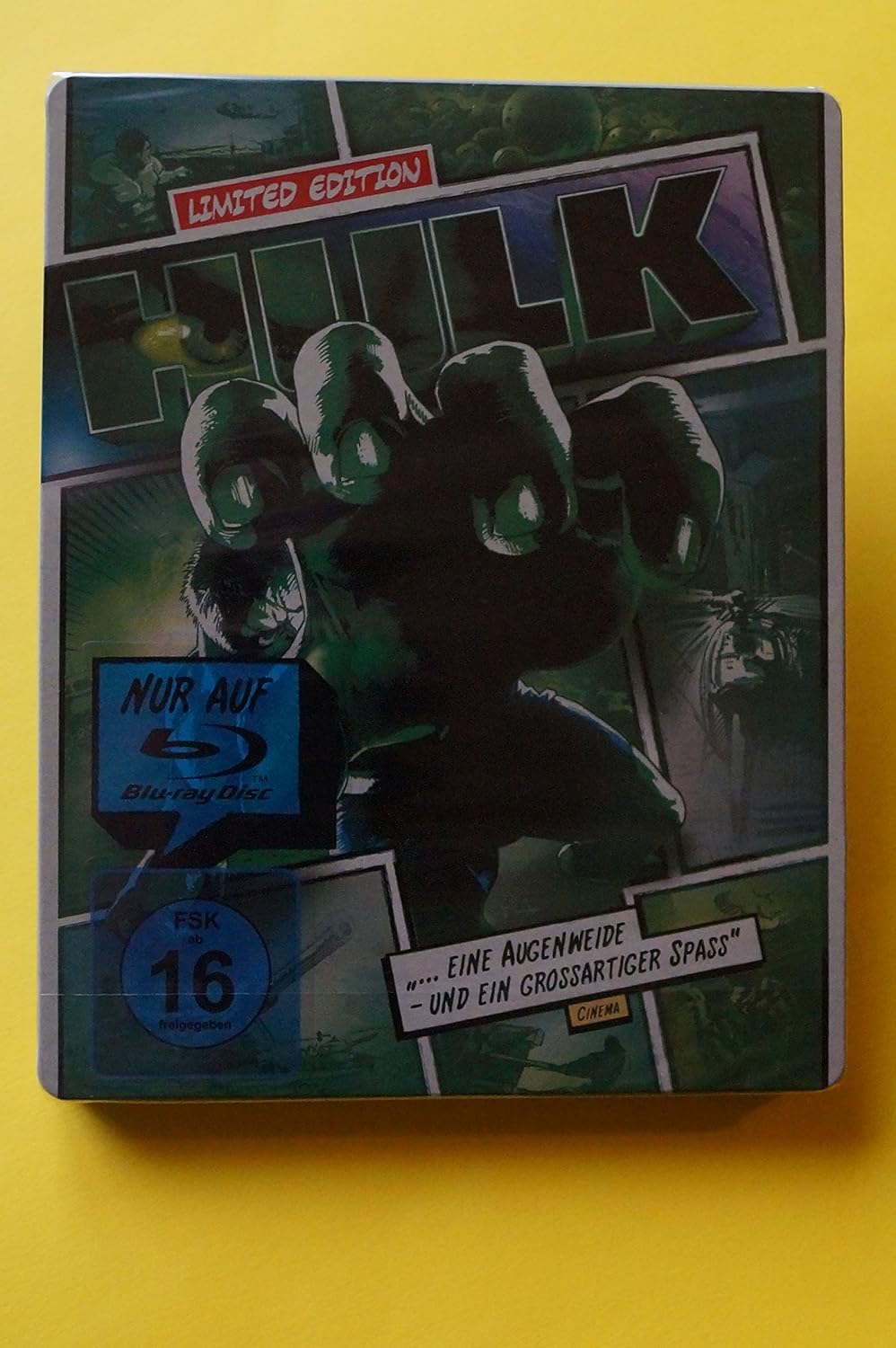 Hulk - Limited Steelbook Edition [Blu-ray], Blu-ray