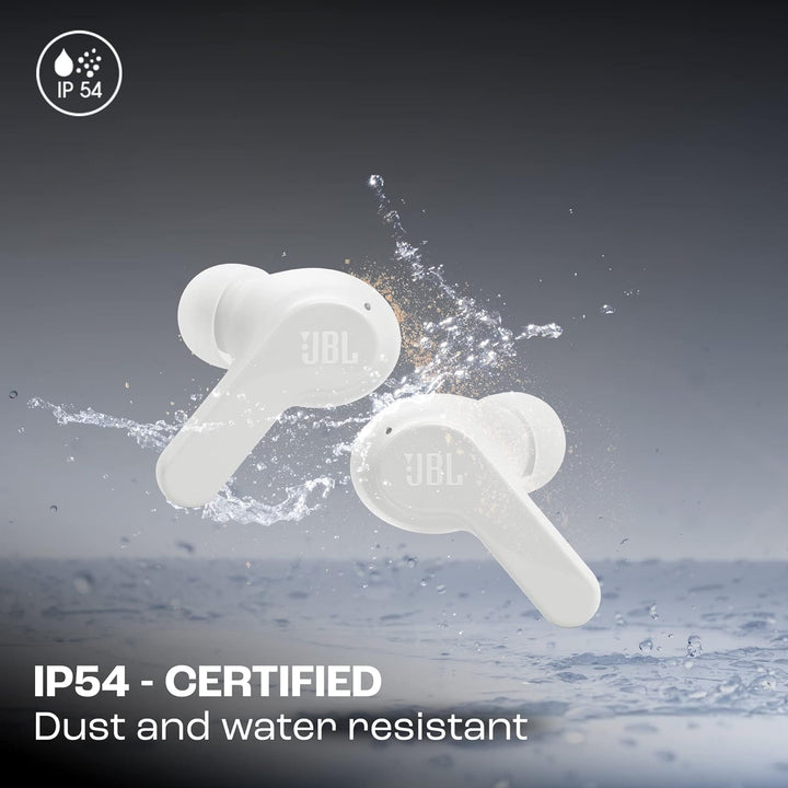 JBL Wave Beam – Kabellose In-Ear Ohrhörer mit IP54 und IPX2 Wasserdichtigkeit – Freisprechfunktion u