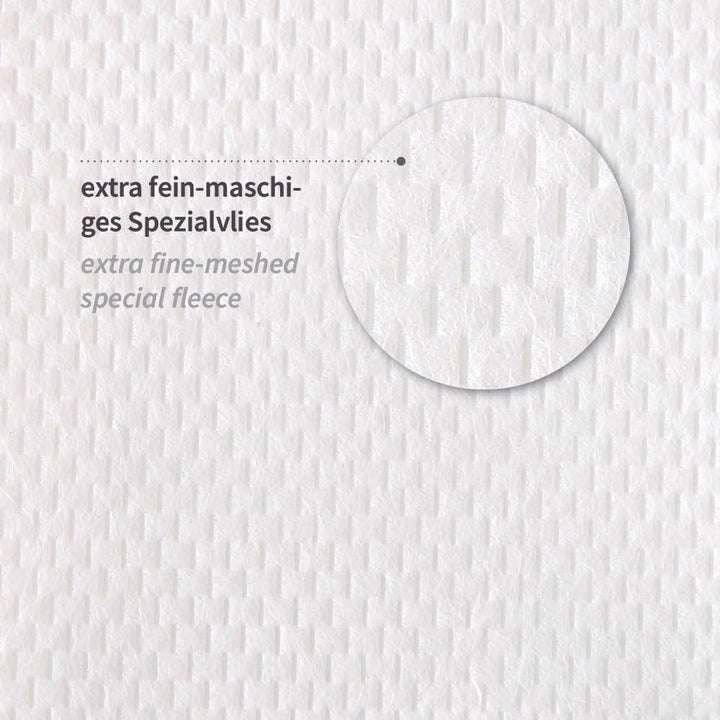 FRANZ MENSCH 100 Stück Hygostar Passiertücher Filterstar | Spezial-Vliesstoff, Rolle, weiss, 50 Stüc