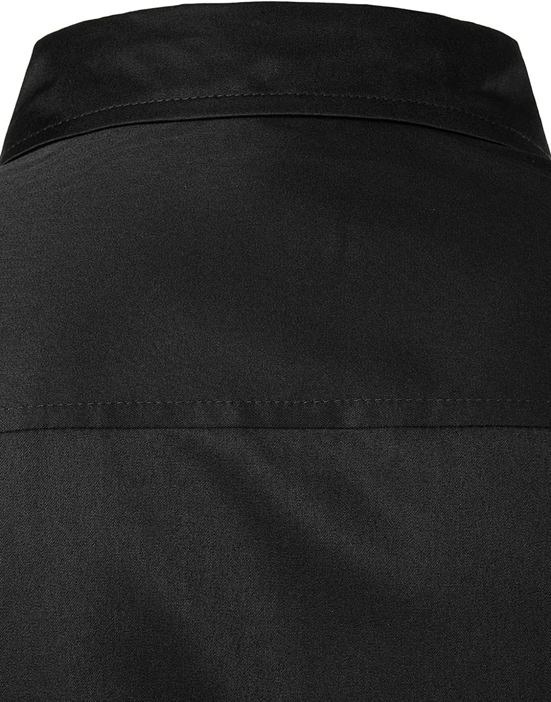 PARKLEES Herren-Smokinghemd, schmale Passform, langärmelig XXL Zzcl56-black, XXL Zzcl56-black
