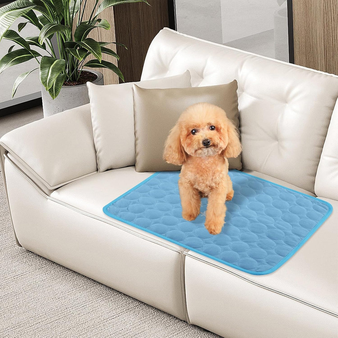Kühlmatte Hund, Kühlmatte Katze M-XXL, Kühlende Decke, Waschbar Haustiere Kühldecke Hund für Zuhause