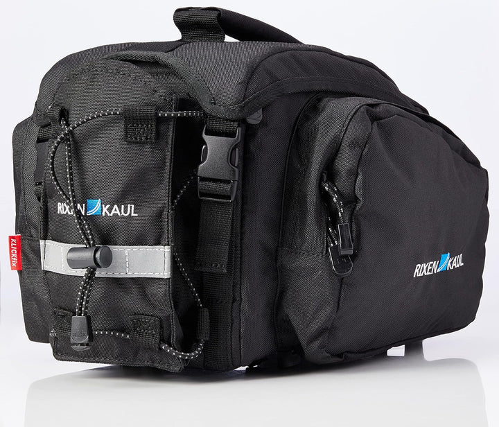 KLICKfix Farradtasche Rackpack 1 für Racktime Gepäckträgertasche, Schwarz, 35 x 28 x 22 cm Single, S