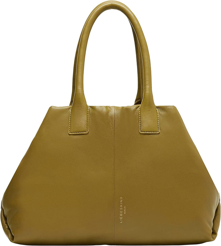 Liebeskind Damen Puffy Chelsea Shopper M Matcha, Matcha