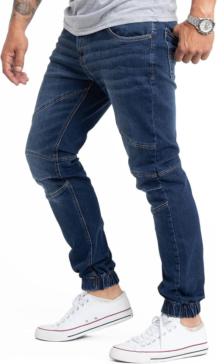 Rock Creek Herren Jeans Hose Tapered Fit M74 29W / 30L Rc-2183-blau, 29W / 30L Rc-2183-blau