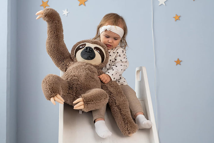 Fancy Faultier Kuscheltier gross 57 cm Kuschel Faultier Plüsch Sloth Stofftier Plüschtier XXL Süss P