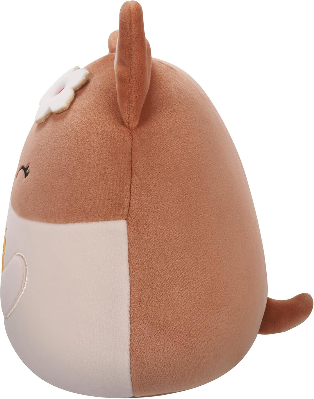 Squishmallows SQCR05393 - Regina der Corgi mit Ananasgetränk 19 cm, offizielles Jazwares Plüsch, sup