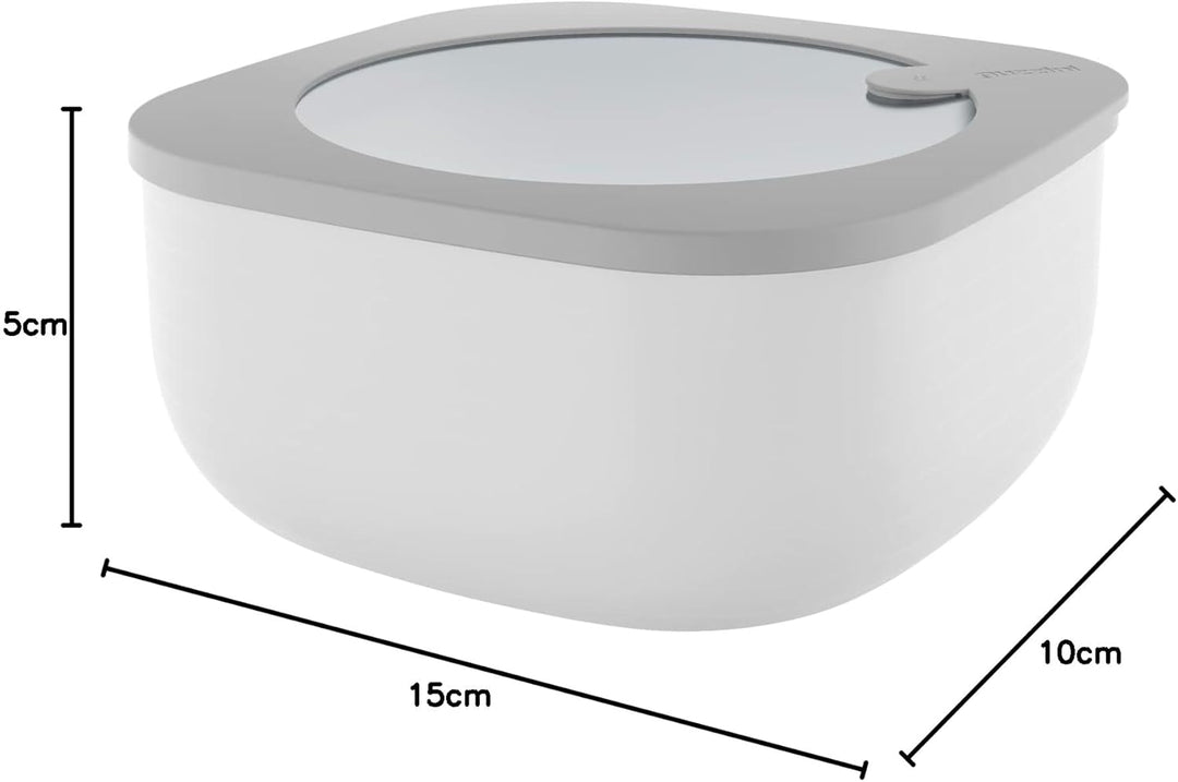 Guzzini - Kitchen Active Design, STORE&MORE Dicht schliessende Dosen für Kühlschrank/Gefrierschran