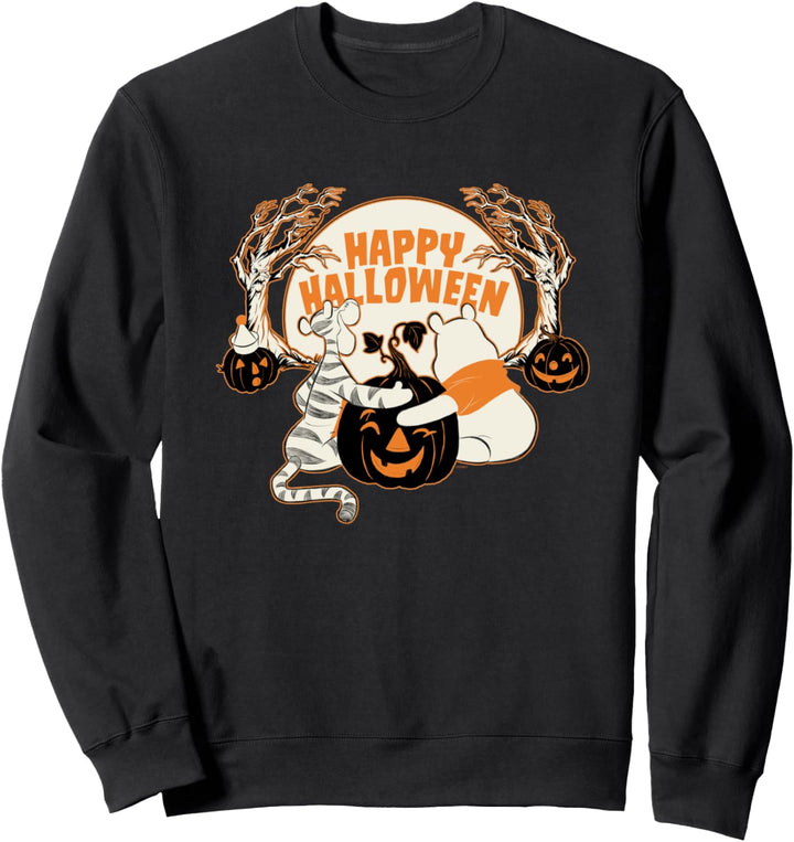 Disney Winnie the Pooh & Tigger Hundred Acre Wood Halloween Sweatshirt
