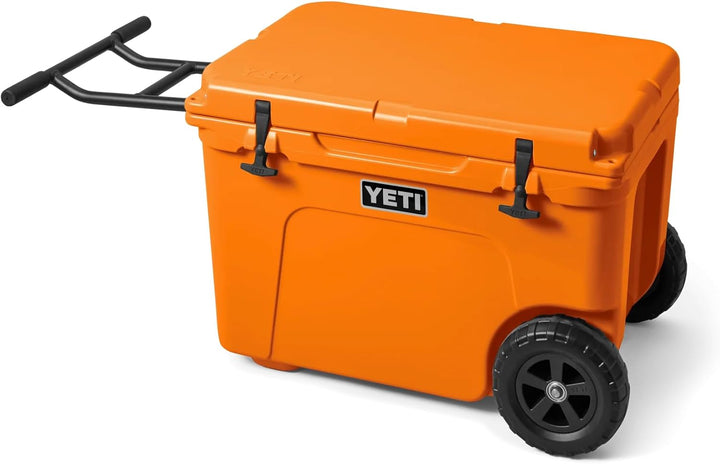 YETI Tundra Haul Tragbarer Kühler mit Rädern King Crab Orange, King Crab Orange