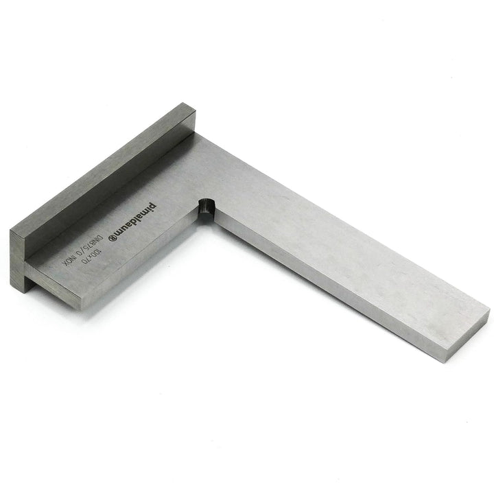 Anschlagwinkel, 90°-Flachwinkel mit Anschlag gem. DIN 875/0, Edelstahl (Metall, 100x70 mm) Metall 10