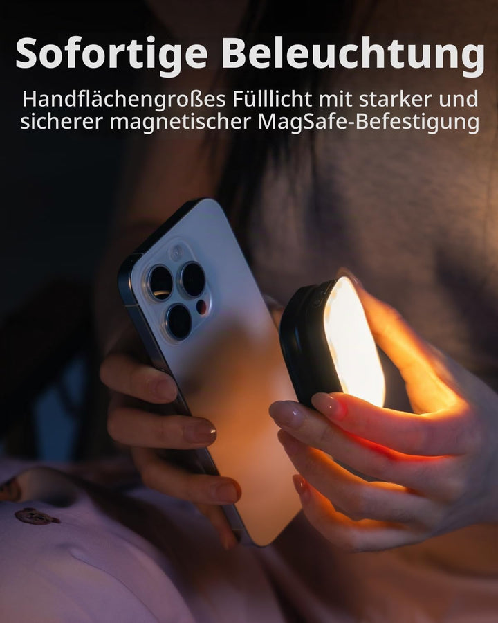 SMALLRIG Vibe P48 Mobile Phone LED Video Light Magnetisches Selfie-Licht für iPhone, Telefonlicht mi