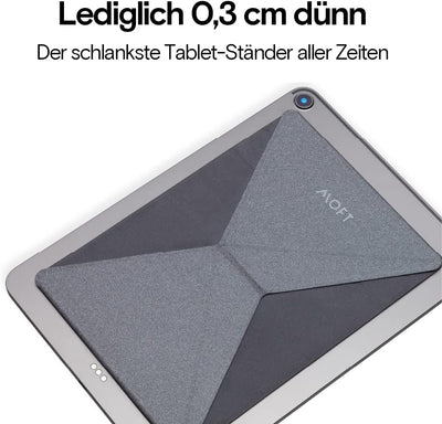 MOFT Unsichtbarer schlanker Tablet Ständer, verstellbares und faltbares Design, kompatibel mit Table