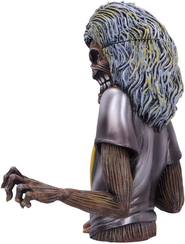 Nemesis Now Offizielles Lizenzprodukt Iron Maiden Killers Büste Box (klein), gelb, 16,5 cm, Kunsthar