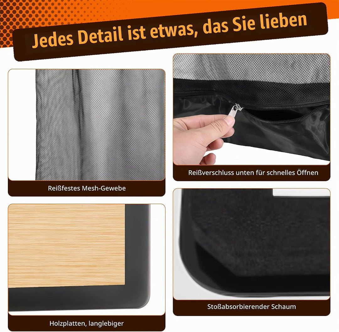 2-in-1 Basketballkorb Wäschekorb Hängender Mini Basketball Korb Tür Wäschesammler aus Holz mit Reiss