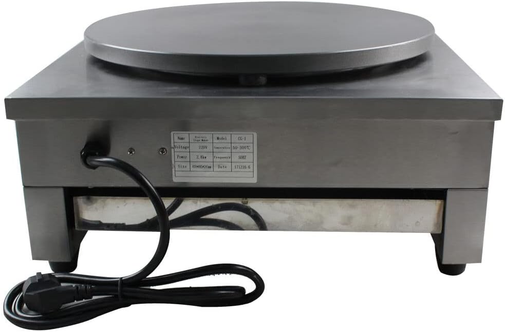 3000 Watt Elektrische Crepe-Maschine Bügel-Crepe-Pfanne,Crêpes Maker Crepe-Maschine,Integrierter The