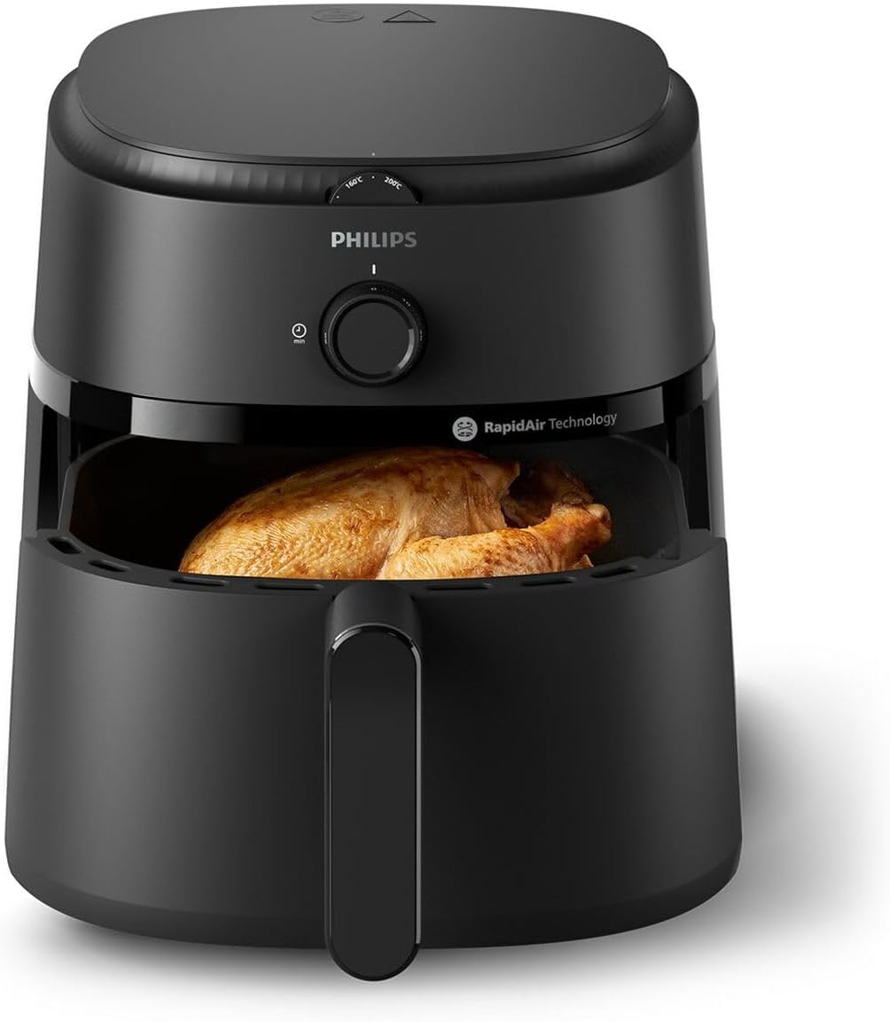 Philips NA130/00 Luftfritteuse, Schwarz, 1700 W, 6,2 l, Marke: Philips - EAN: 8720389033780