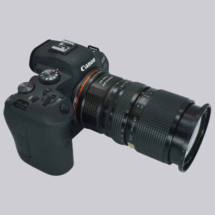 PHOLSY Objektivadapter Manueller Fokus Kompatibel mit Tamron ADAPTALL-2 Objektiv und Canon RF Mount
