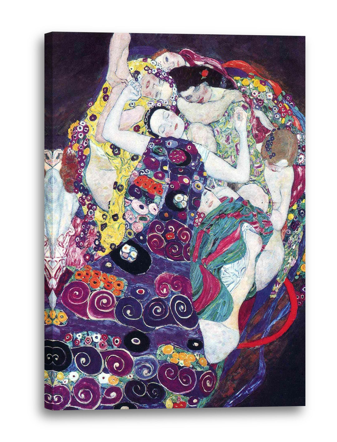 Printed Paintings Leinwand (80x120cm): Gustav Klimt - Die Jungfrau (1913) 80x120 cm, 80x120 cm
