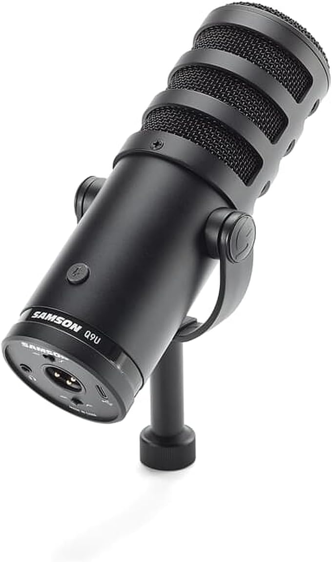 Samson Technologies Q9U - XLR/USB Dynamic Broadcast Microphone Single, Single