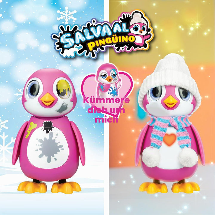 Bizak Rette den Rosa Pinguin Interaktives Haustier (62008650)