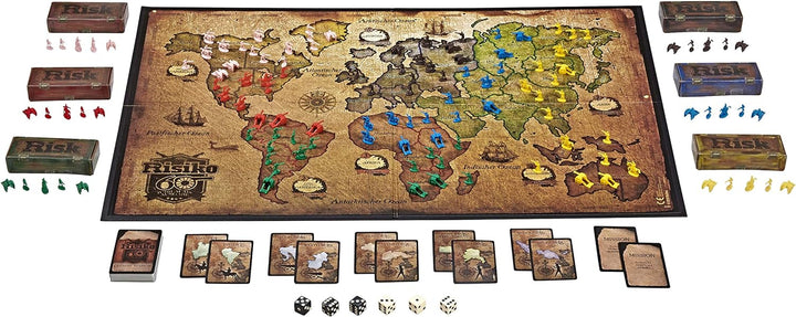 Risiko 60 Jahre Jubiläums-Ausgabe, Familienspiel ab 10 Jahren Risiko 60 Jahre Jubiläums-Ausgabe