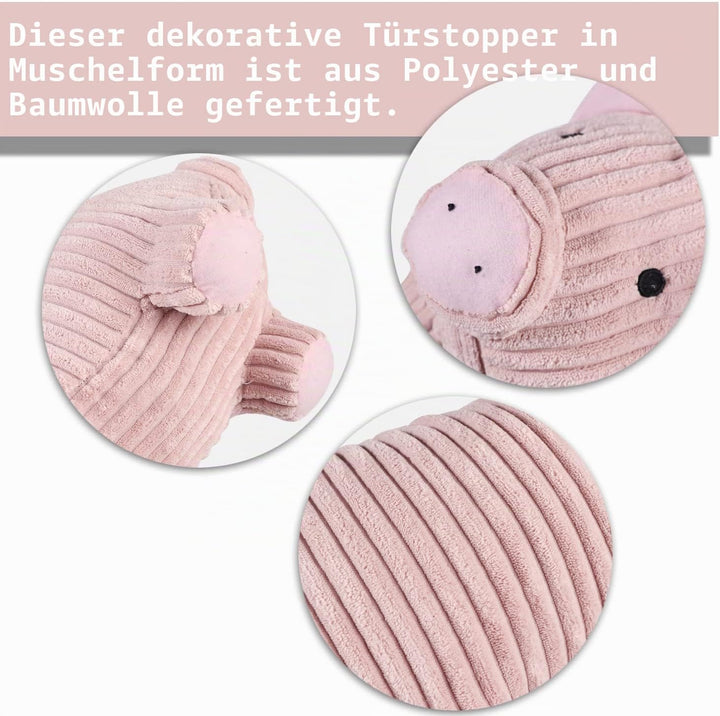 SANFERGE Niedlicher dekorativer Türstopper für Zuhause und Büro, Boden-Türstopper, Stofftier, gewich