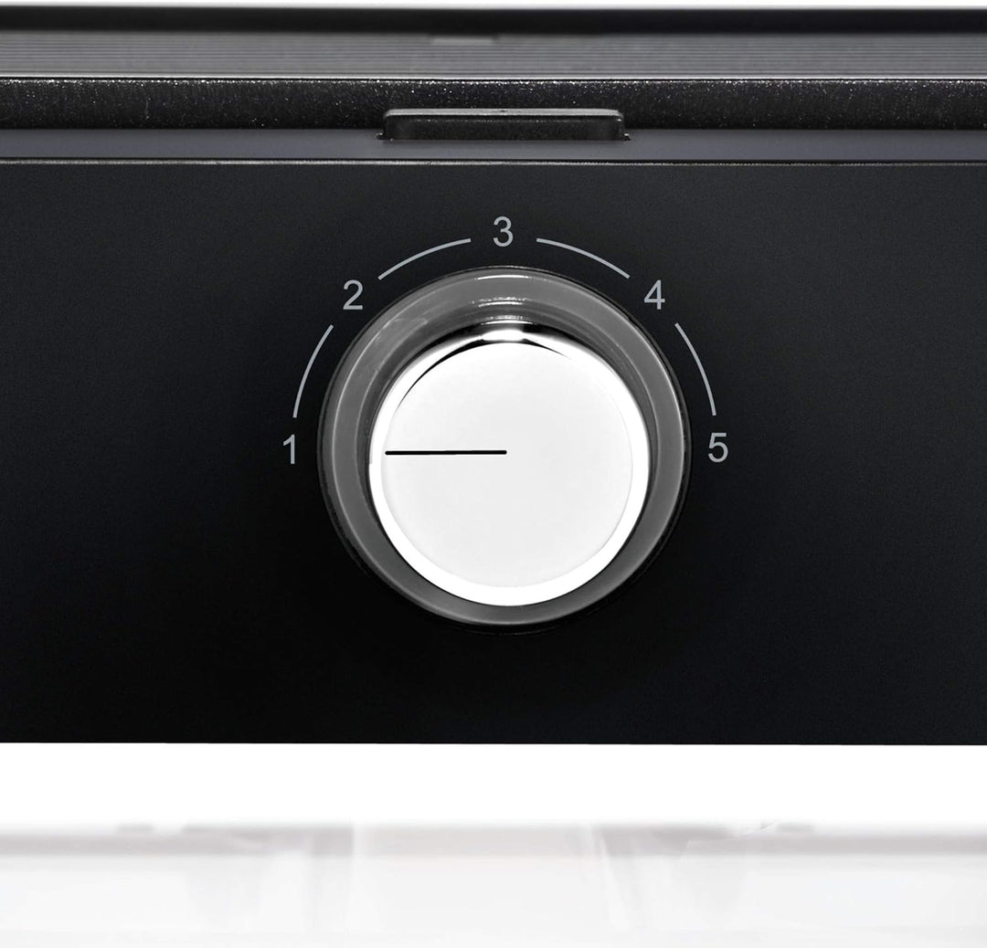 WMF Lono Tischgrill Quadro, Elektrogrill mit kompakter Grillfläche, spülmaschinenfest, 1250 W