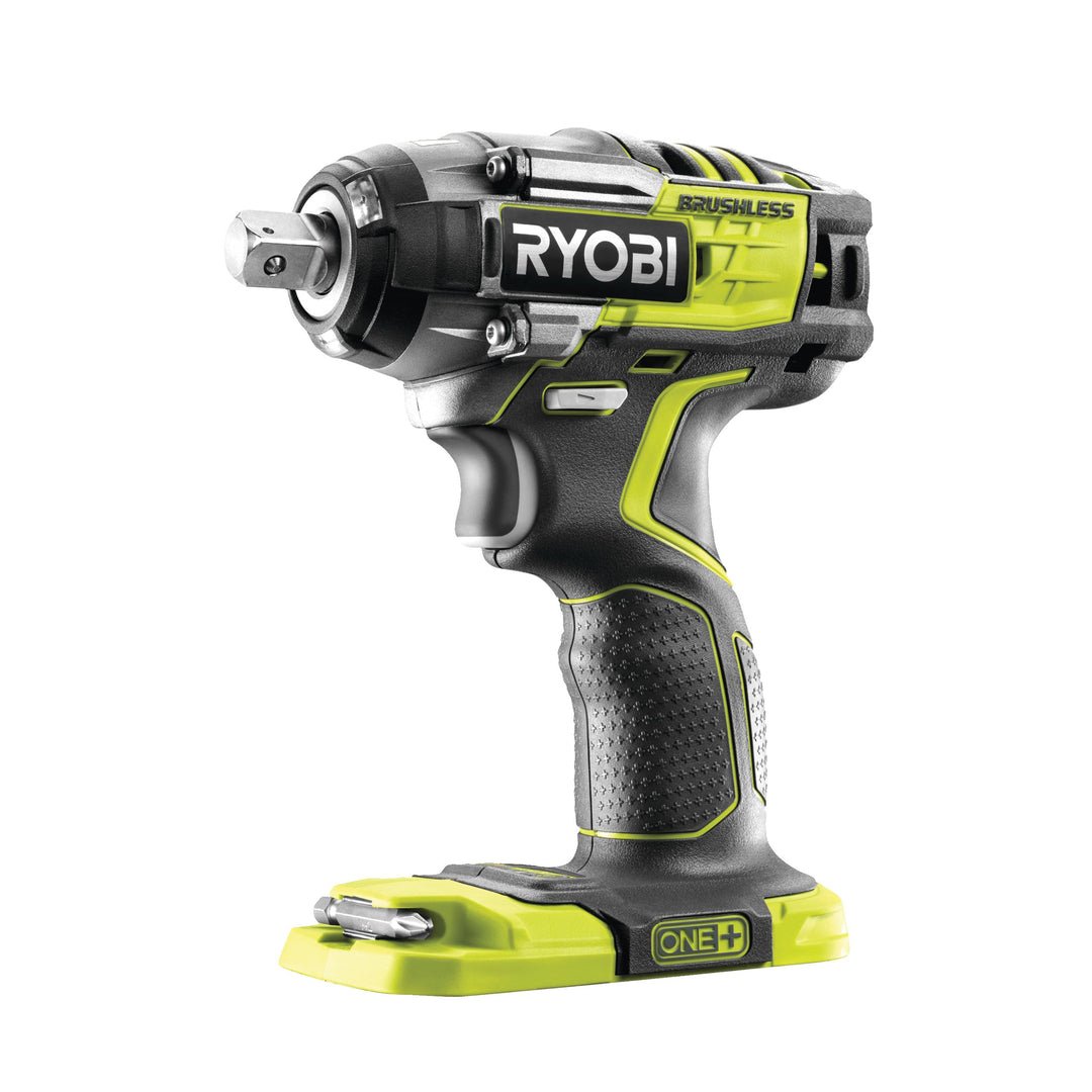RYOBI 18 V ONE+ Brushless Akku-Schlagschrauber R18IW7-0 (Leerlaufdrehzahl 0-3000 min⁻¹, Schlagzahl 0