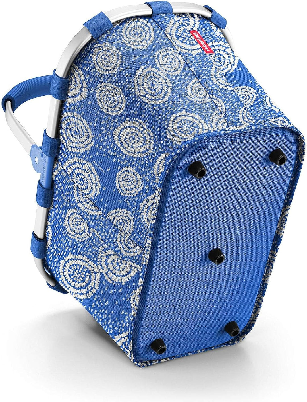 reisenthel carrybag Batik Blue – Stabiler Einkaufskorb mit viel Stauraum und praktischer Innentasche