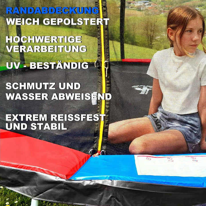 Baunsal® Trampolin Randabdeckung Ø 183 244 250 275 300 305 335 366 370 396 400 427 430 457 460 487 4