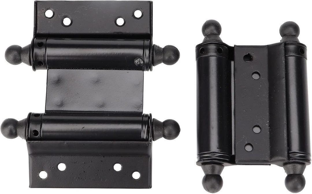 LGEGE 4 Stück 7,6 cm Doppelhub-Federscharnier-Set für Café-Schwingtür, Cowboy, selbstschliessende Tü