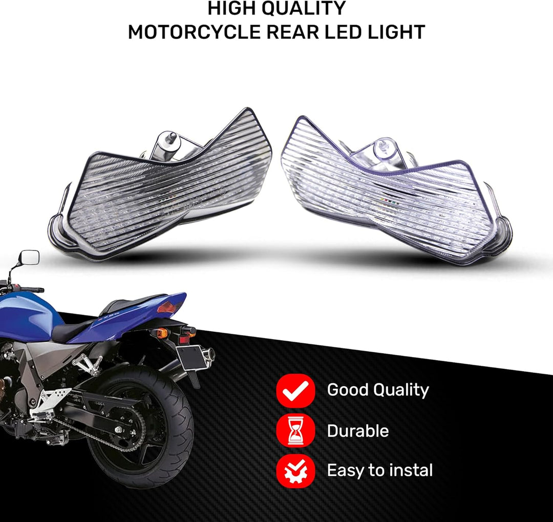 aVDB-moto LED-Bremslicht mit integriertem Blinker kompatibel mit Kawasaki Z750, Z1000 2003/2006, ZX6