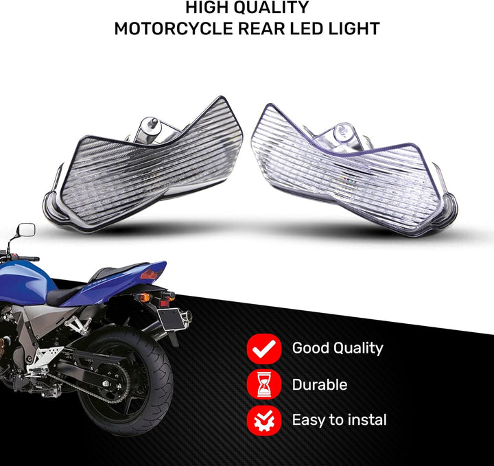 aVDB-moto LED-Bremslicht mit integriertem Blinker kompatibel mit Kawasaki Z750, Z1000 2003/2006, ZX6