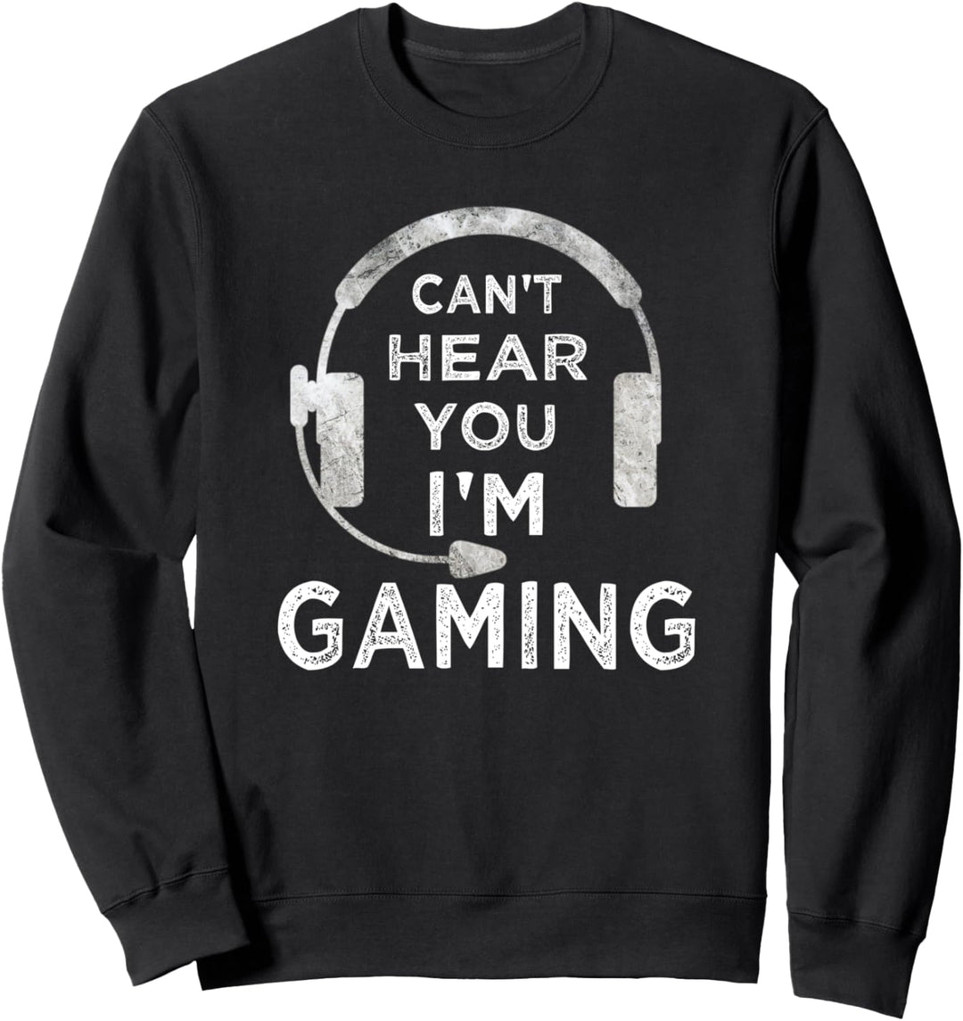 Lustiges Gamer Spruch Videospiele Zocker Jungs Jungen Teens Sweatshirt