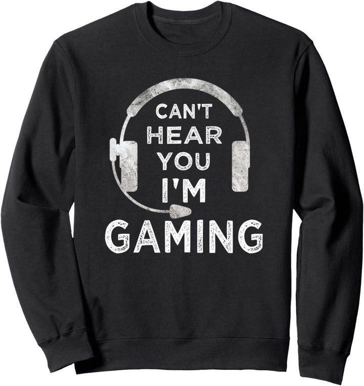 Lustiges Gamer Spruch Videospiele Zocker Jungs Jungen Teens Sweatshirt