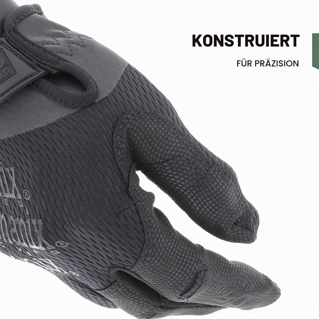 Mechanix Wear Specialty 0,5mm Covert Handschuhe (Large, Vollständig schwarz) L Single, L Single