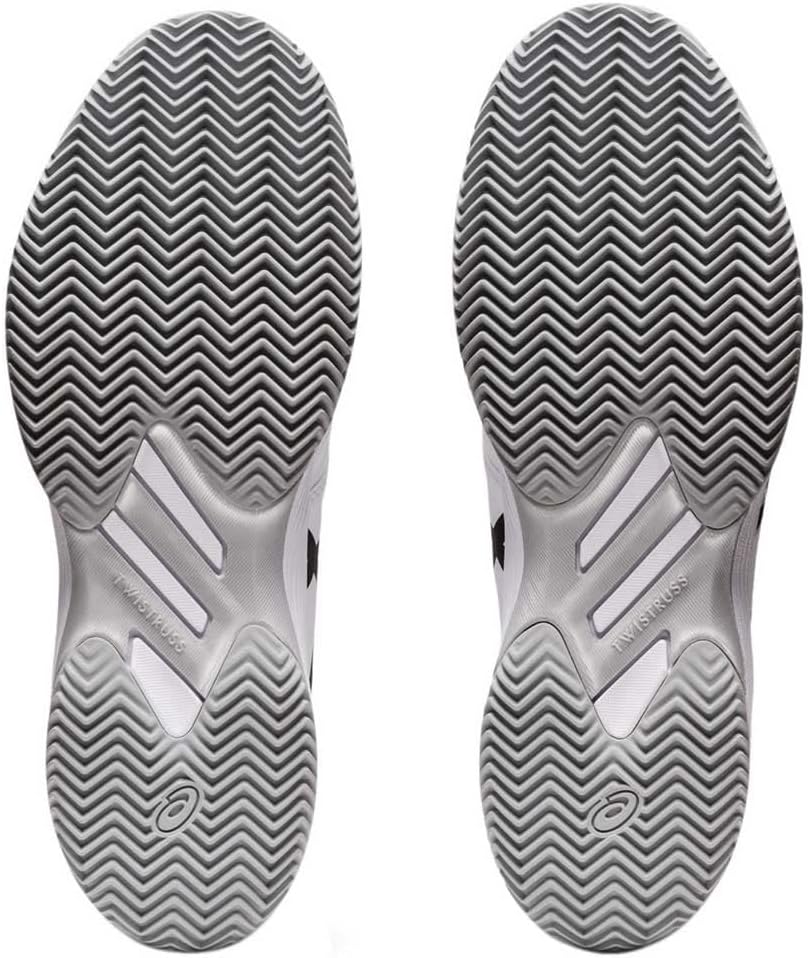 ASICS Solution Swift FF Clay 42.5 EU Weiss Schwarz, 42.5 EU Weiss Schwarz