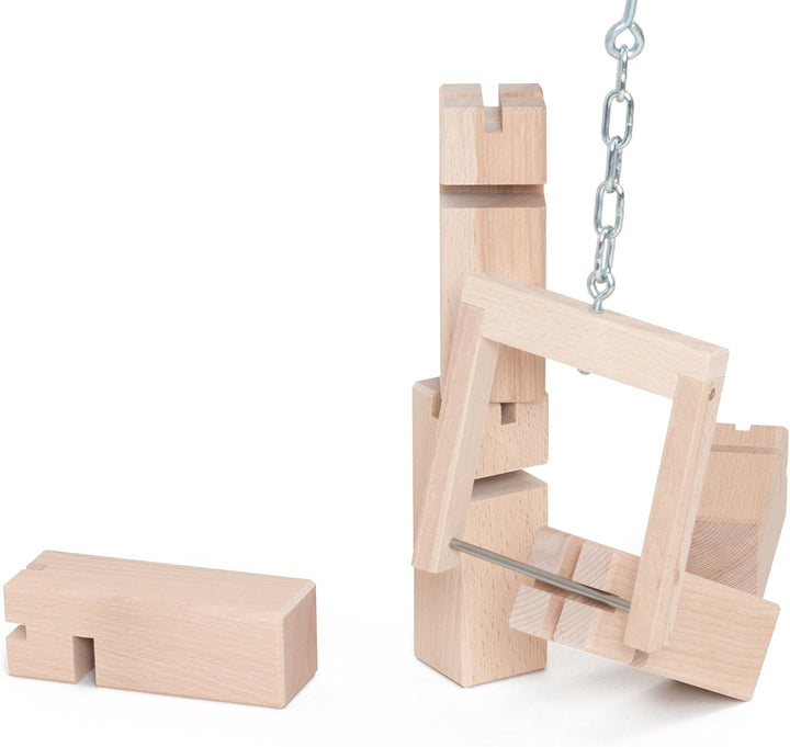 waelderspielzeug Fröbelturm - Teamspiel für Erwachsene und Kinder ab 8 Jahren - das Original aus hei