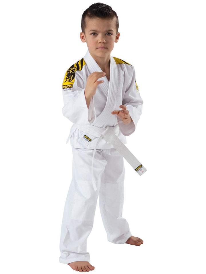 KWON Kinder Kampfsportanzug Judo Junior 120 blanc, 120 blanc