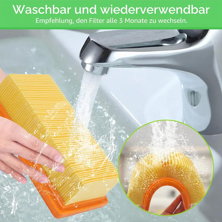 2 Stück Filter für Kärcher AD 4 Premium, AD 4, AD 2, AD 2 Battery, AD 3, AD 3 Premium, AD 3200, AD 3