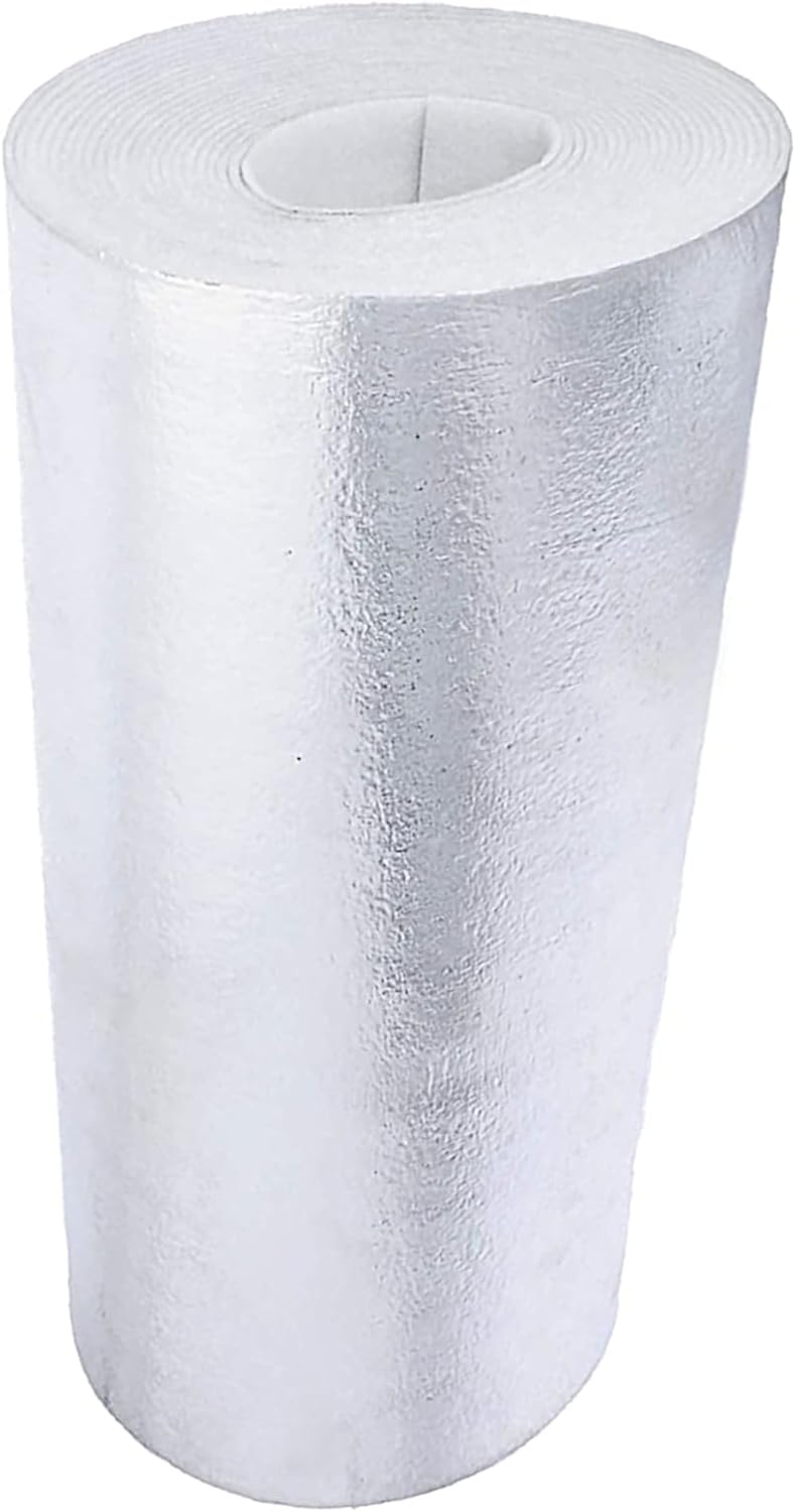 Heizkörper Reflexionsfolie 10m x 0,48m x 3mm | Wandisolierung Reflexionsplatte Reflektionsfolie Isol