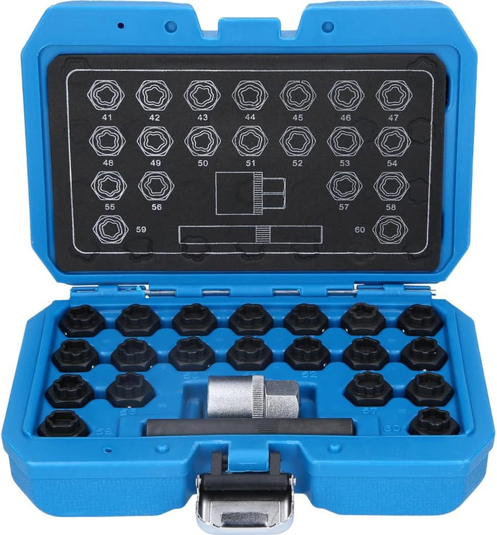 BRILLIANT TOOLS BT691050 Felgenschloss-Sortiment für BMW, 22-tlg [Powered by KS TOOLS]