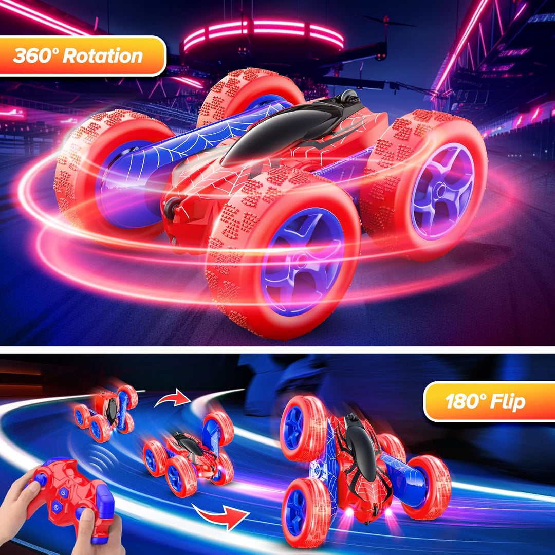 Dreamlandia Spider Ferngesteuertes Auto ab 3-10 Jahre Monstertruck Spielzeug ab 3-8 Jahre Junge, RC