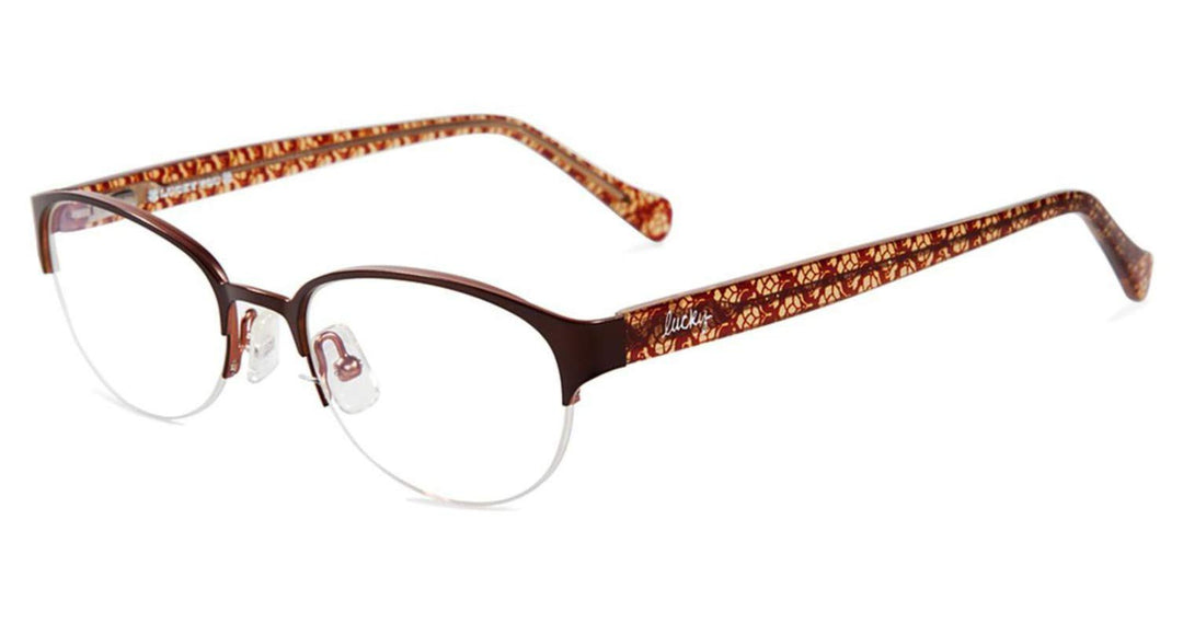 LUCKY BRAND Brillengestell COASTAL Braun 49MM