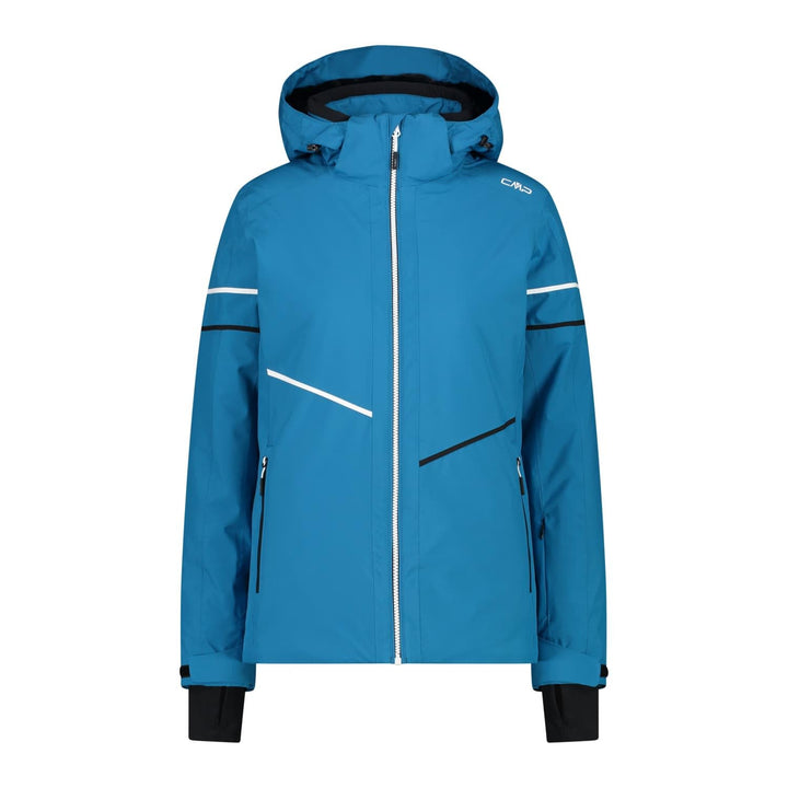 CMP Damen Damenjacke mit Kapuze und Reissverschluss skijacke (1er Pack) L Jade, L Jade
